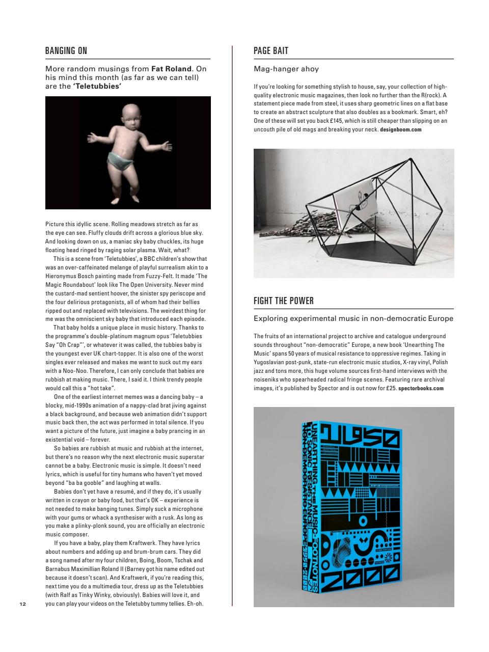 Electronic Sound Preview Pages