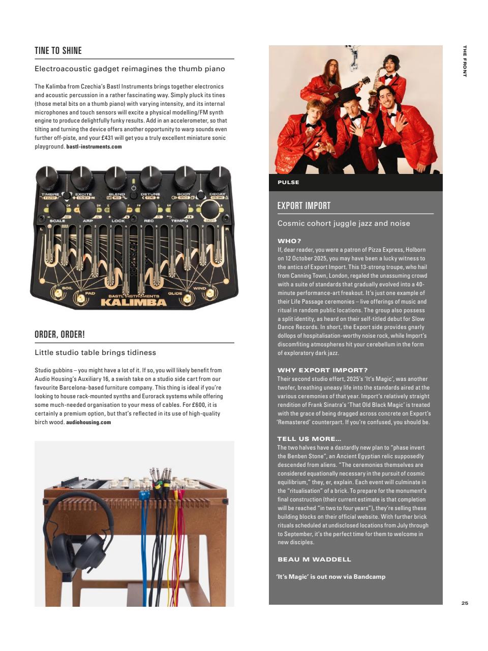 Electronic Sound Preview Pages