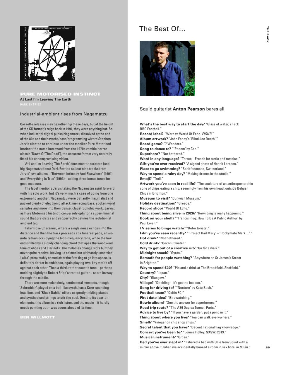 Electronic Sound Preview Pages
