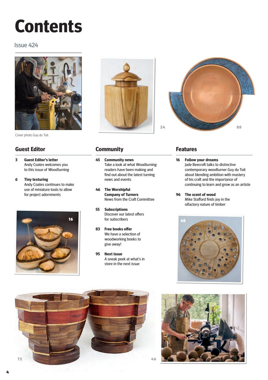 Woodturning Preview Pages