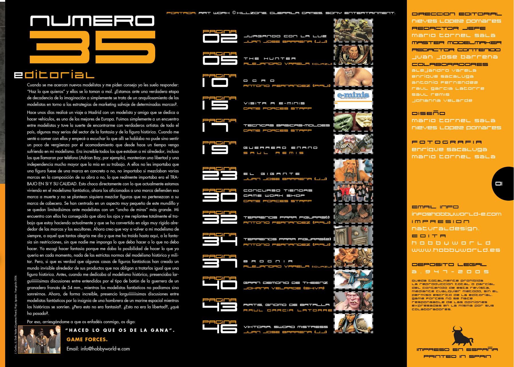 Game Forces Preview Pages