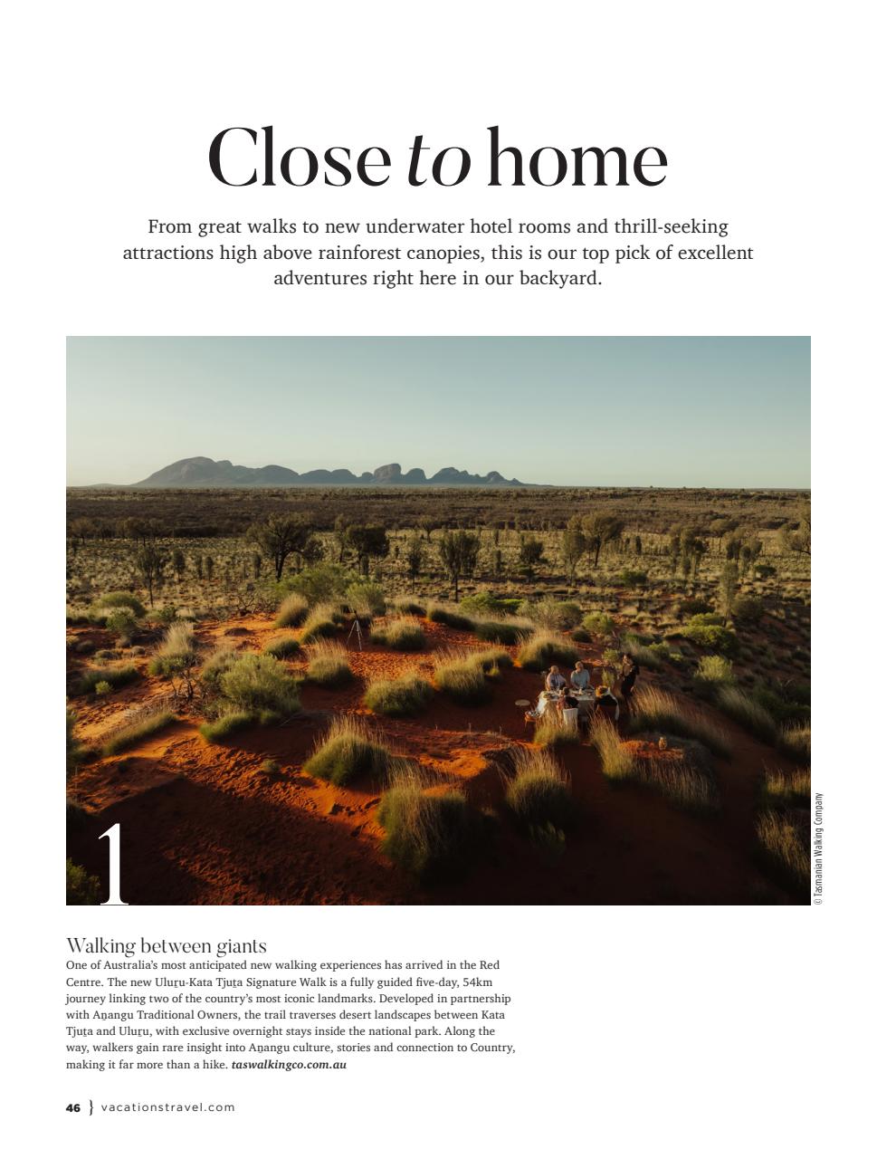 Vacations & Travel Preview Pages
