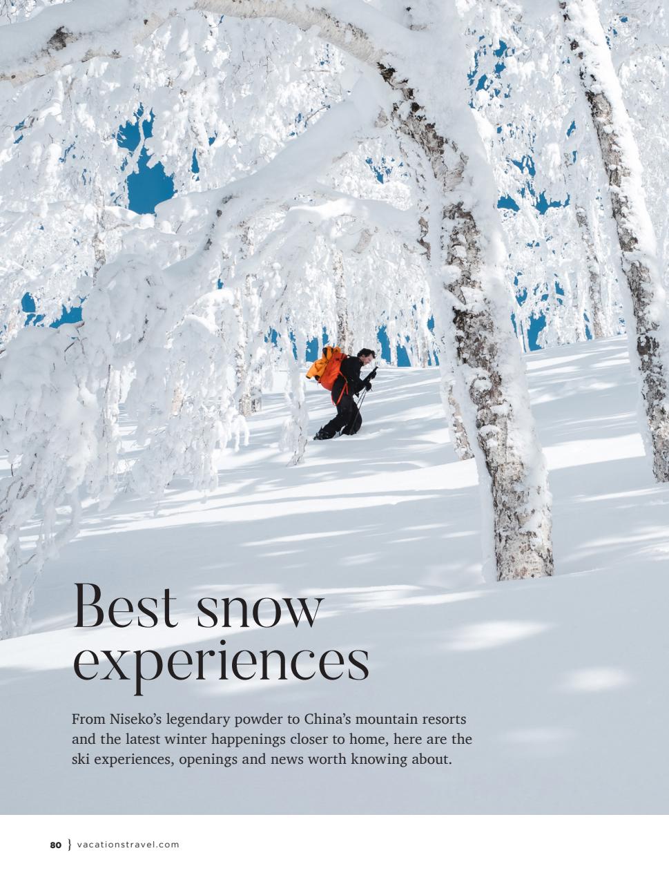 Vacations & Travel Preview Pages