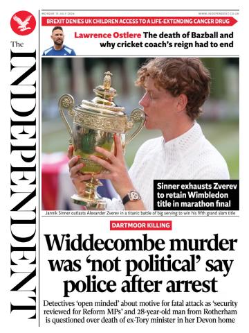 Monday, 13 July 2026 issue Monday, 13 July 2026