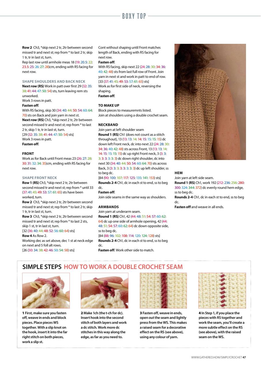 Simply Crochet Preview Pages