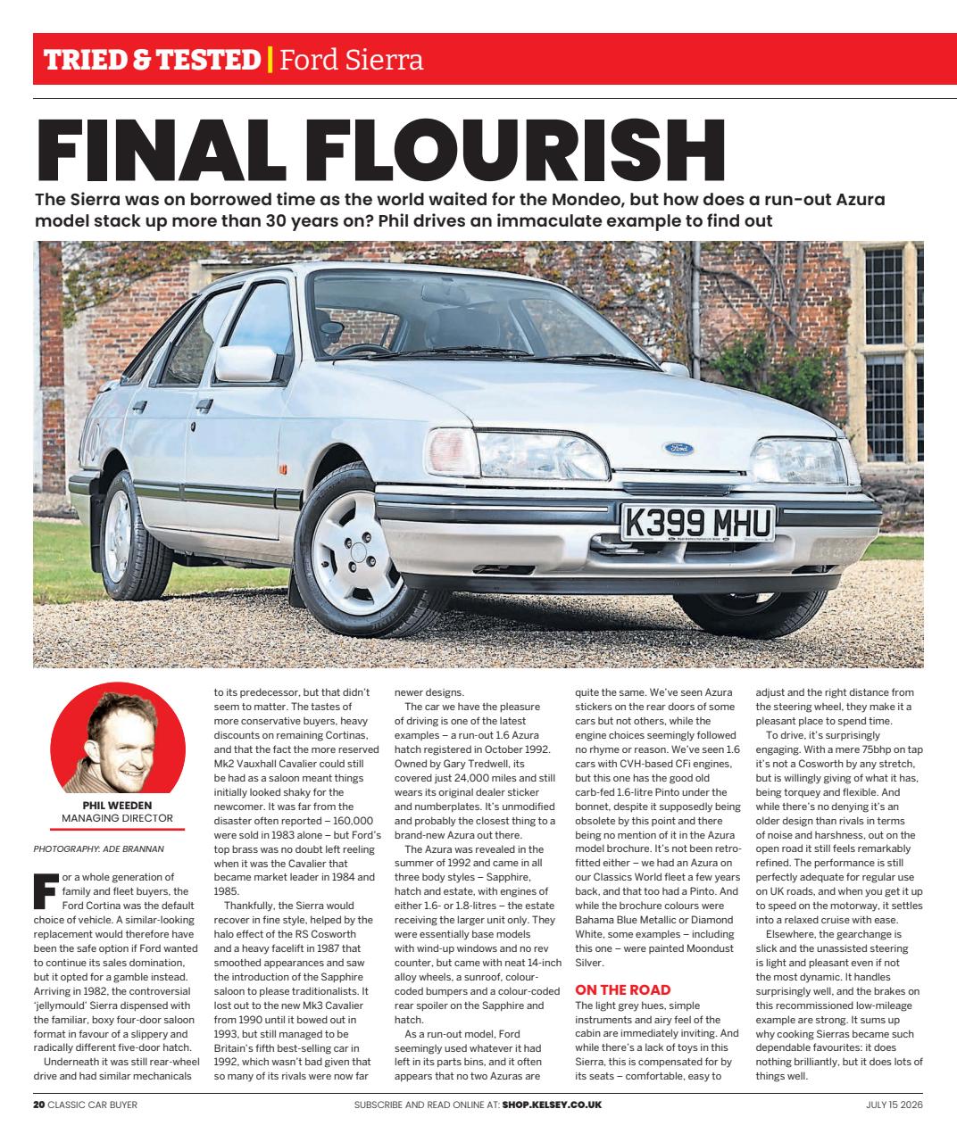 Classic Car Buyer Preview Pages