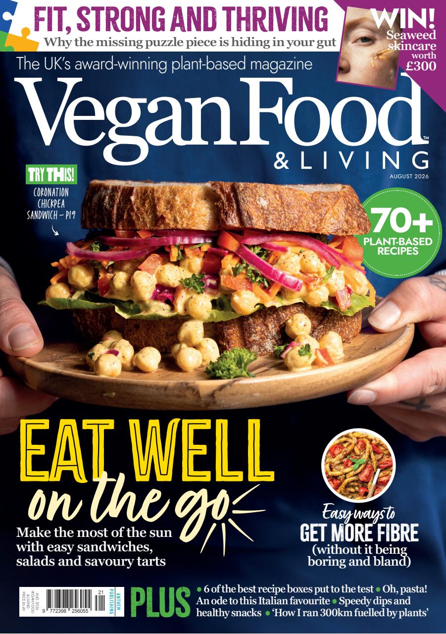 Vegan Food & Living Magazine Preview Pages