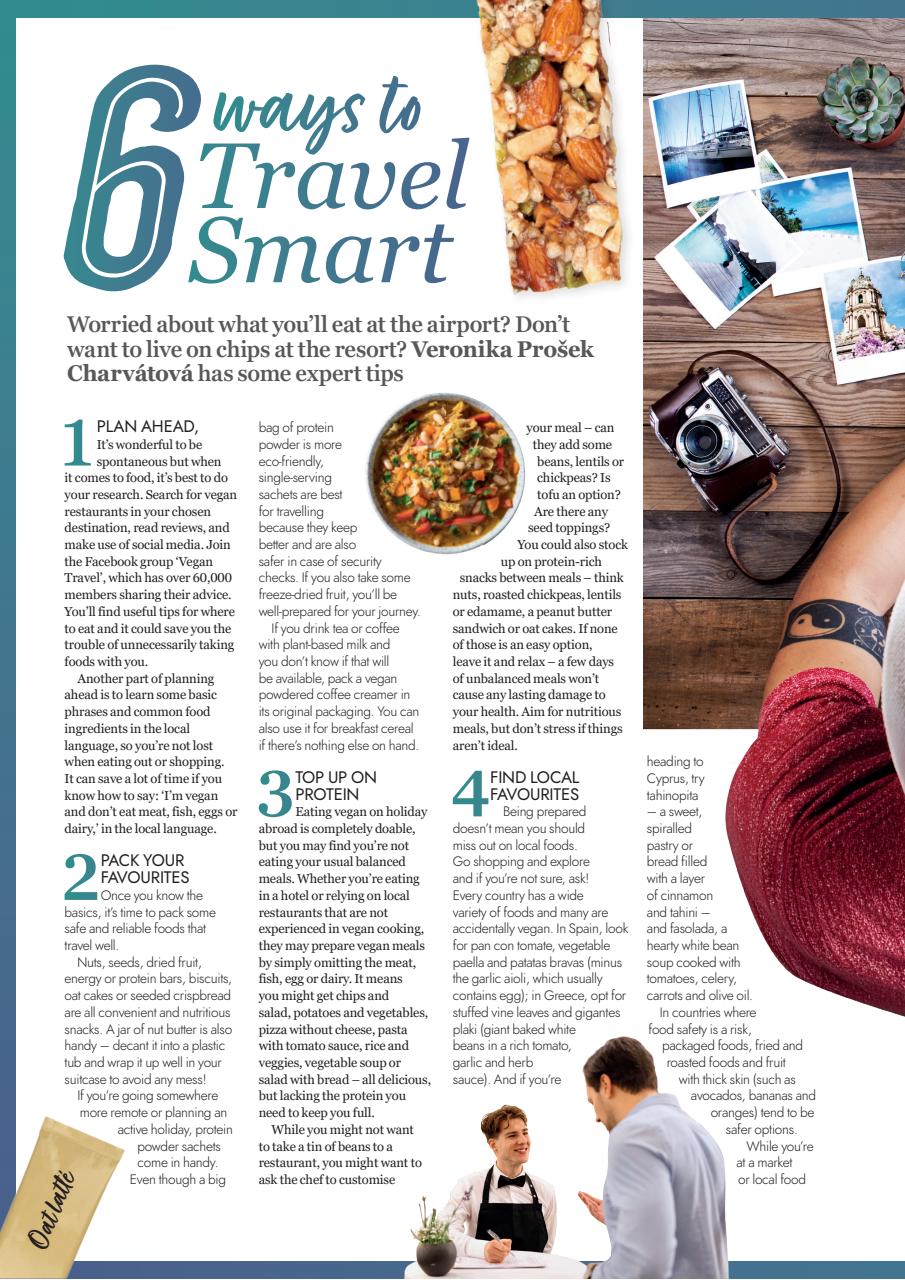 Vegan Food & Living Magazine Preview Pages
