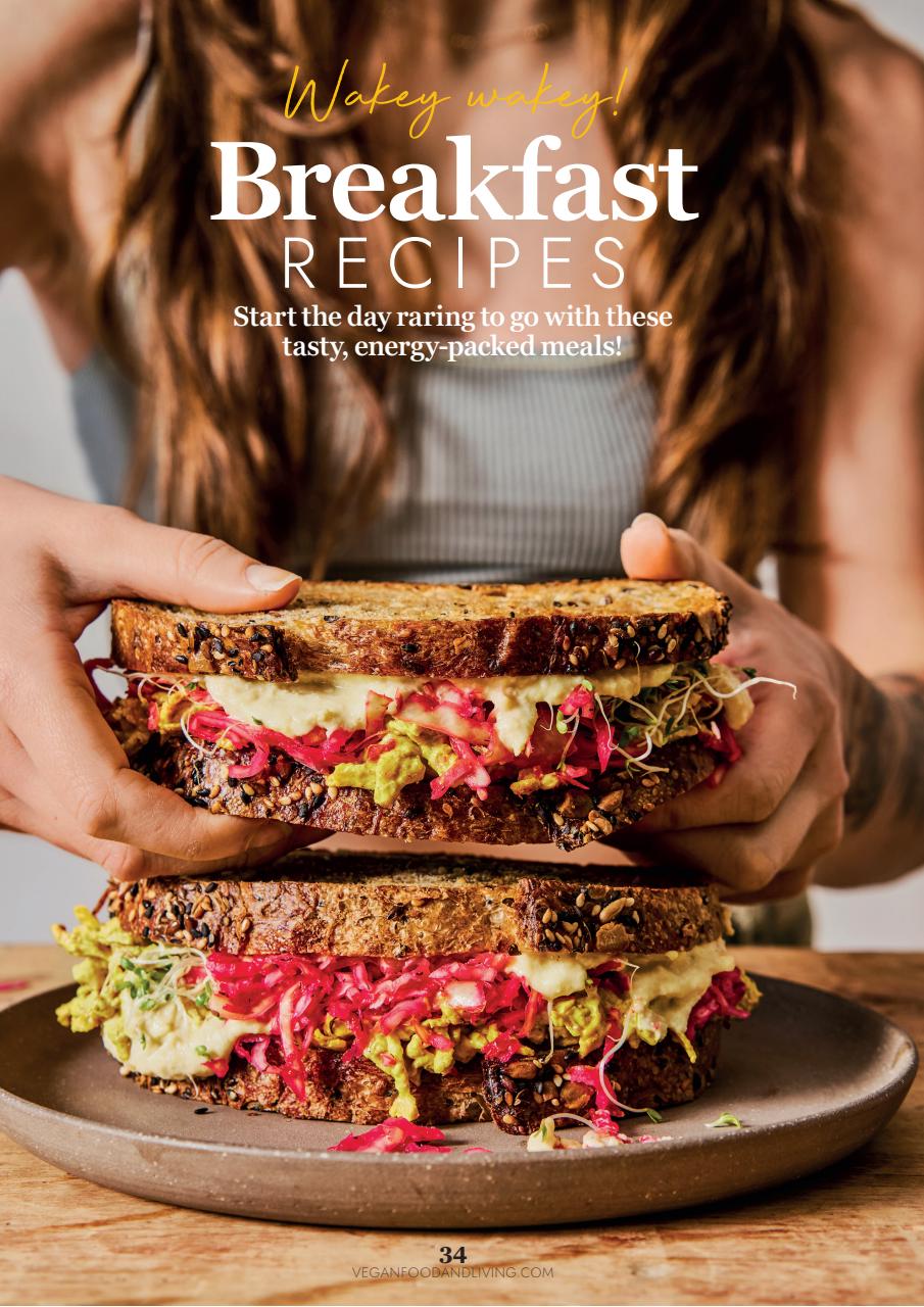 Vegan Food & Living Magazine Preview Pages
