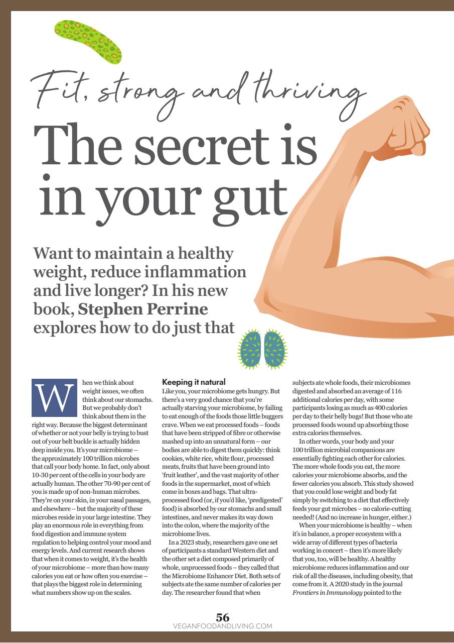Vegan Food & Living Magazine Preview Pages