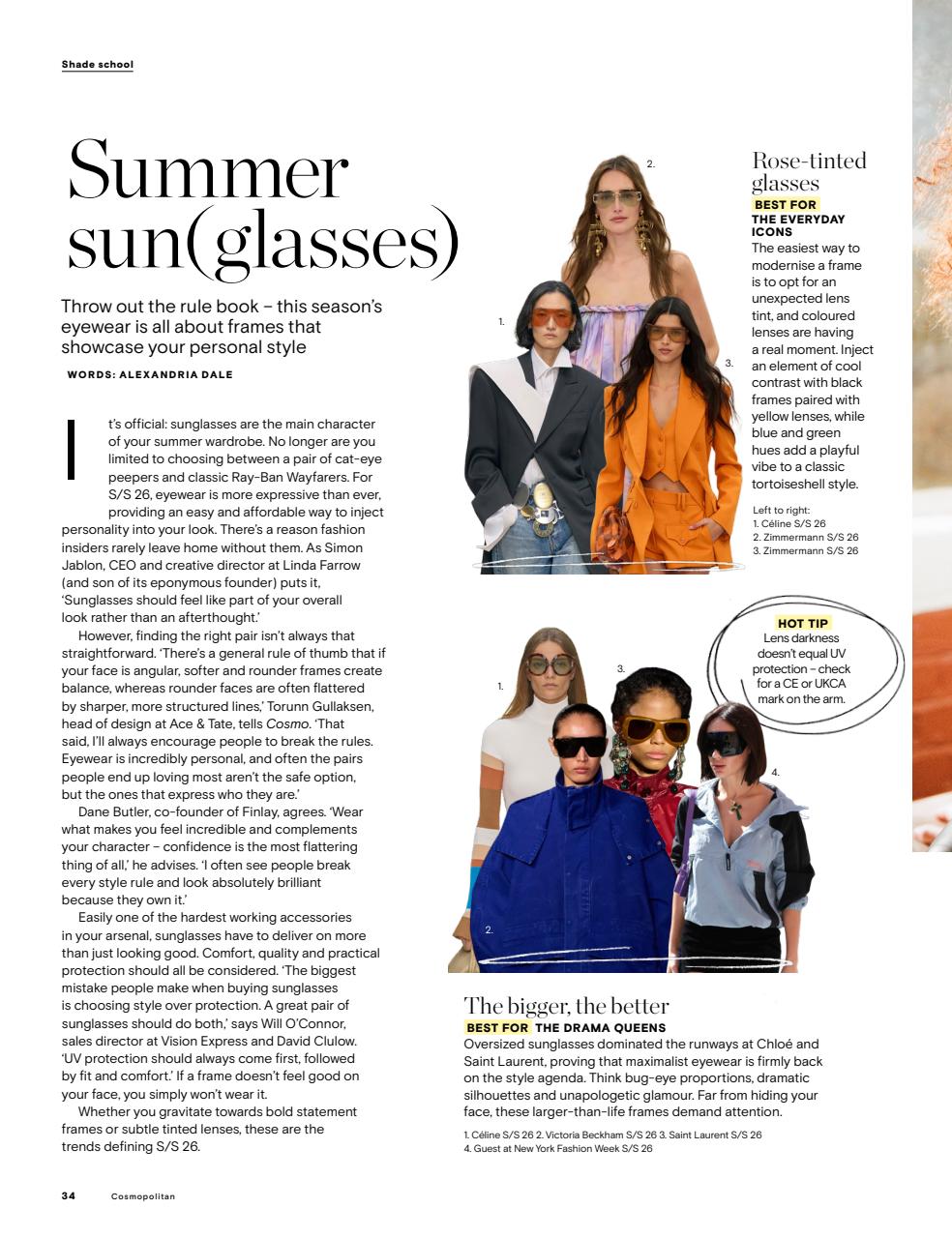 Cosmopolitan Preview Pages