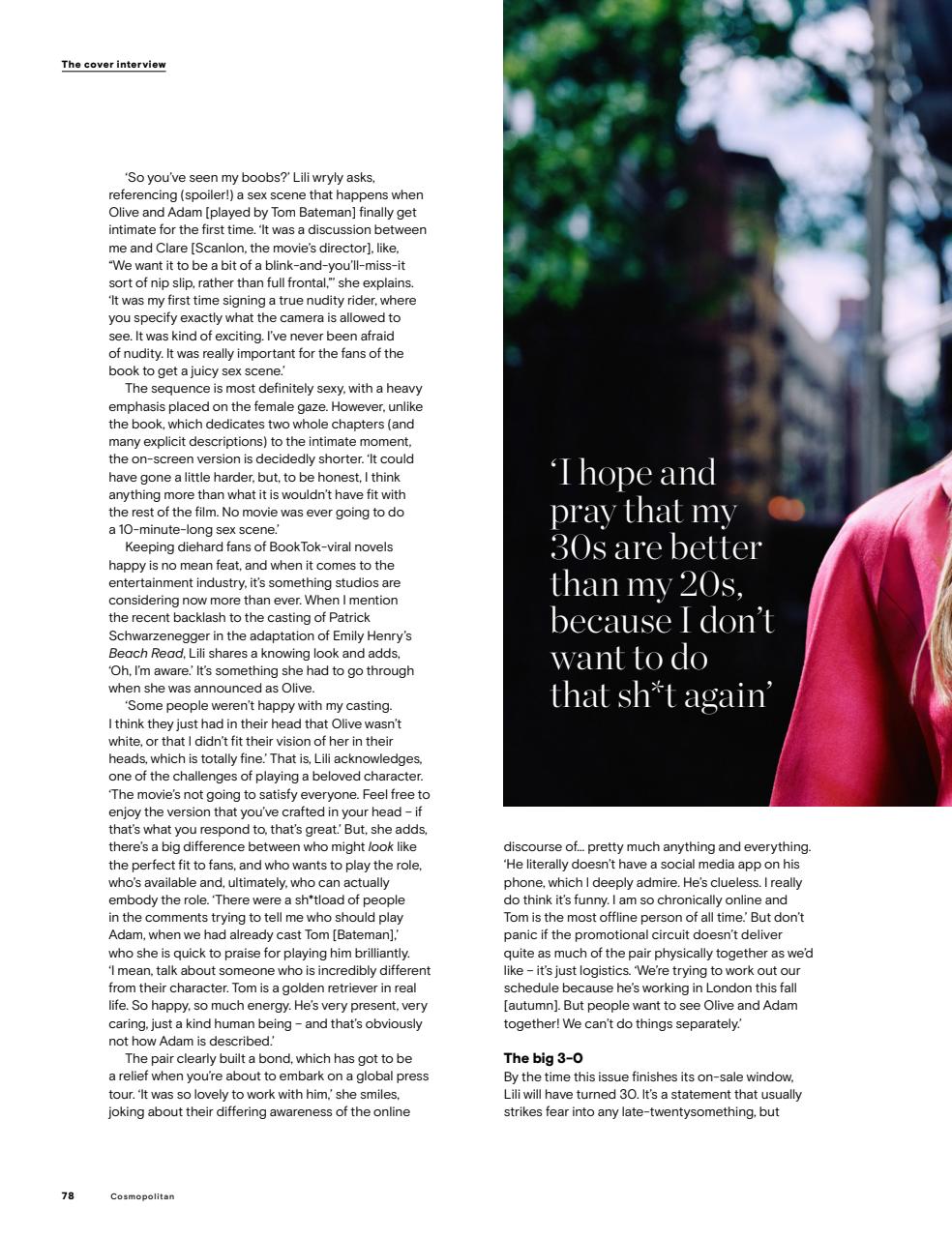 Cosmopolitan Preview Pages