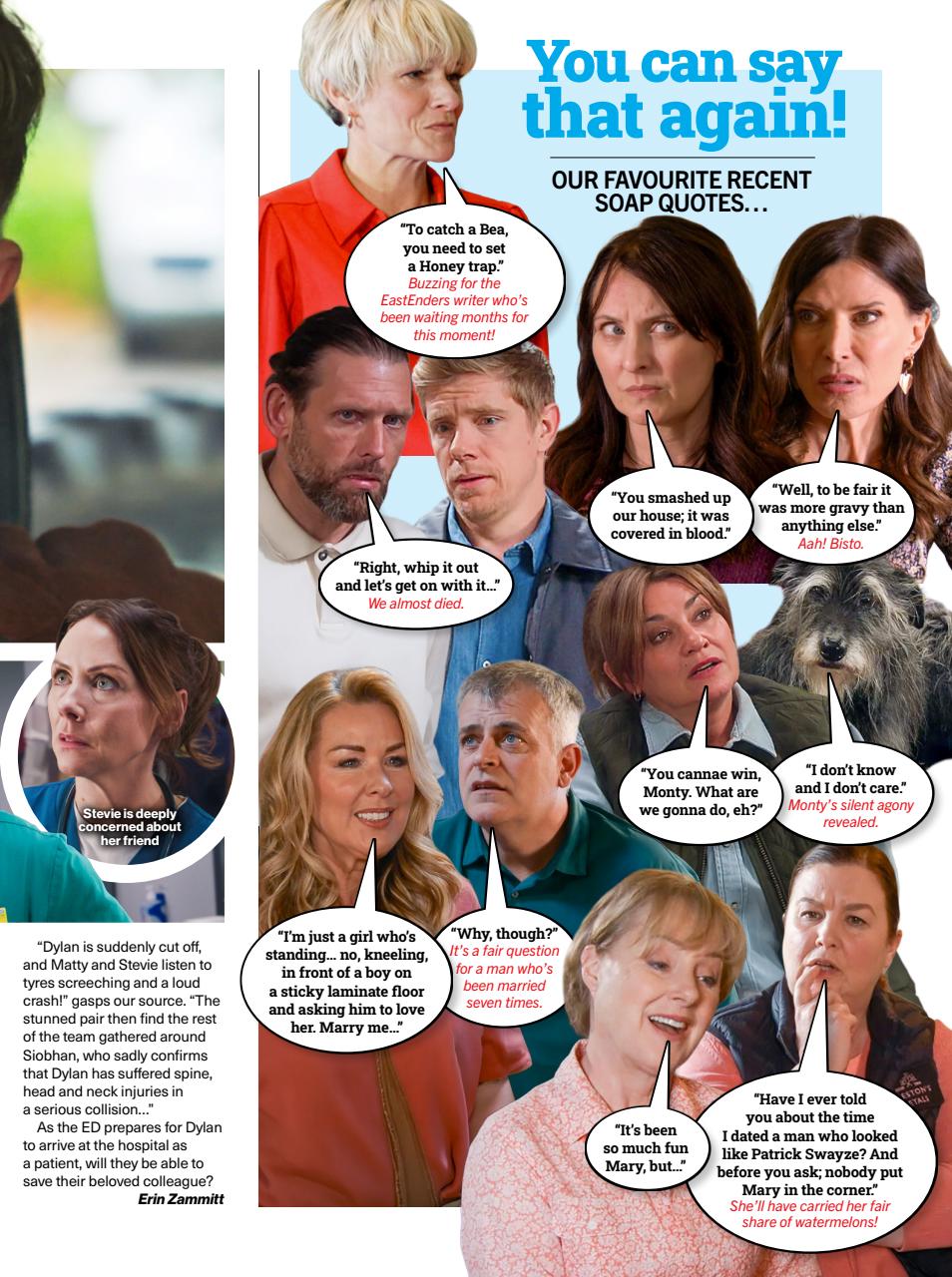 Inside Soap Preview Pages