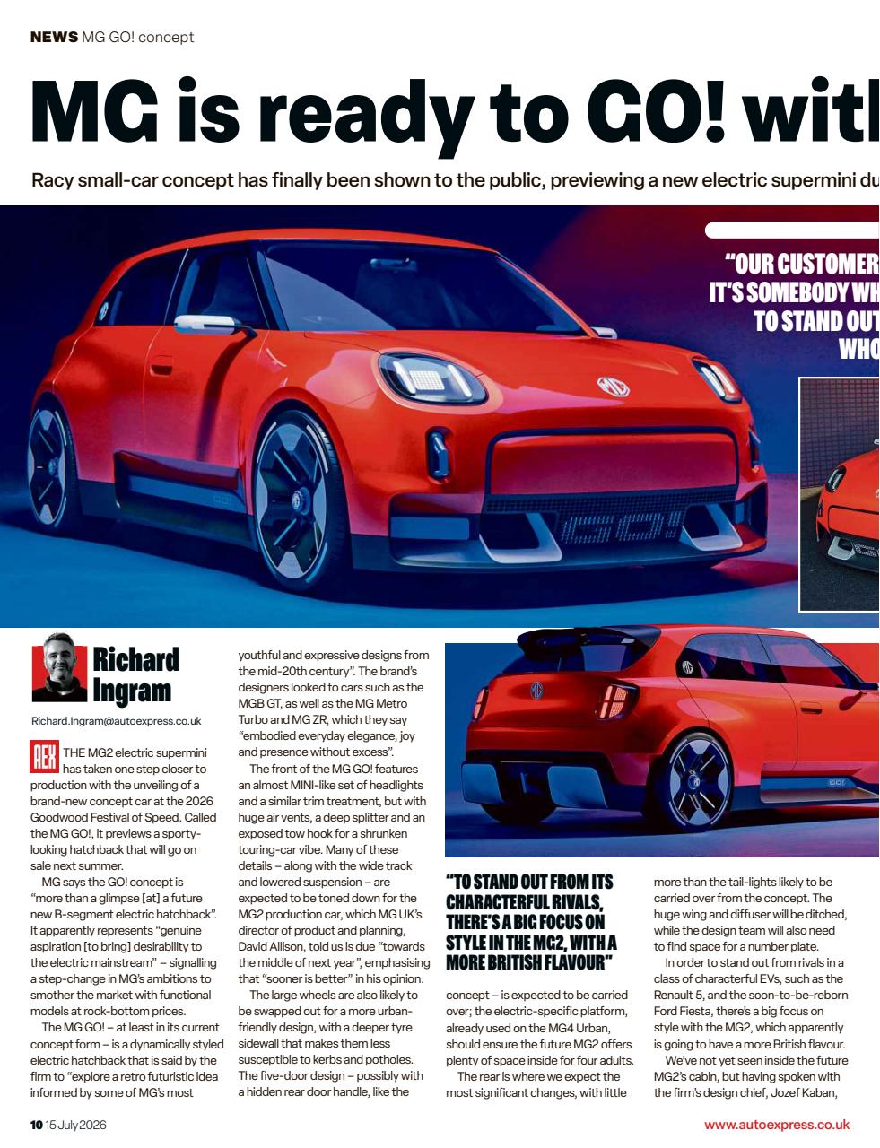 Auto Express Preview Pages