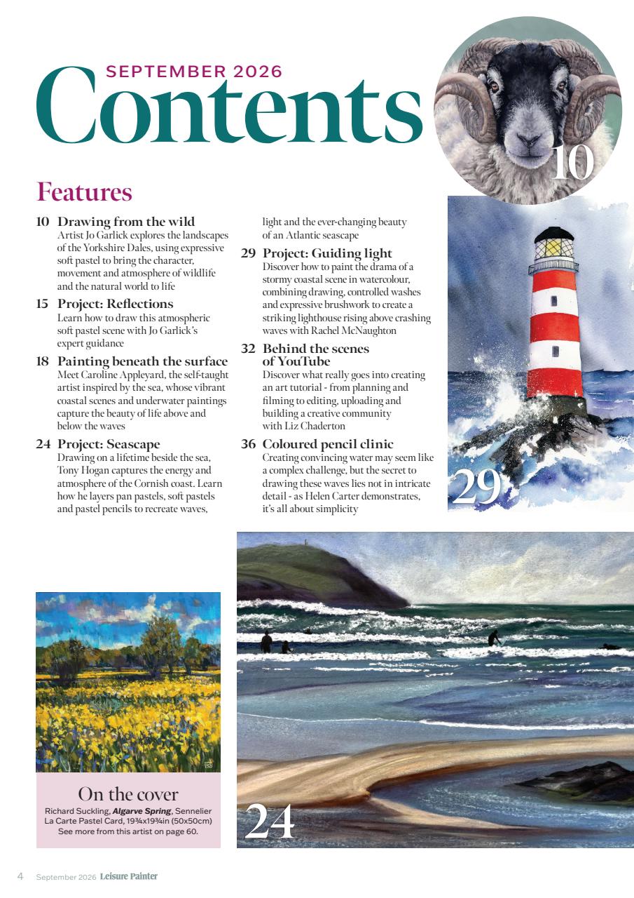 Leisure Painter & The Artist Preview Pages