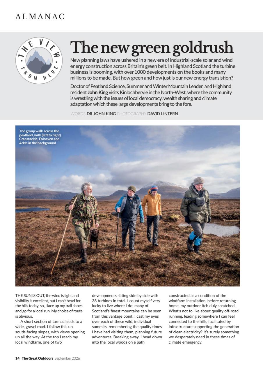 TGO - The Great Outdoors Magazine Preview Pages