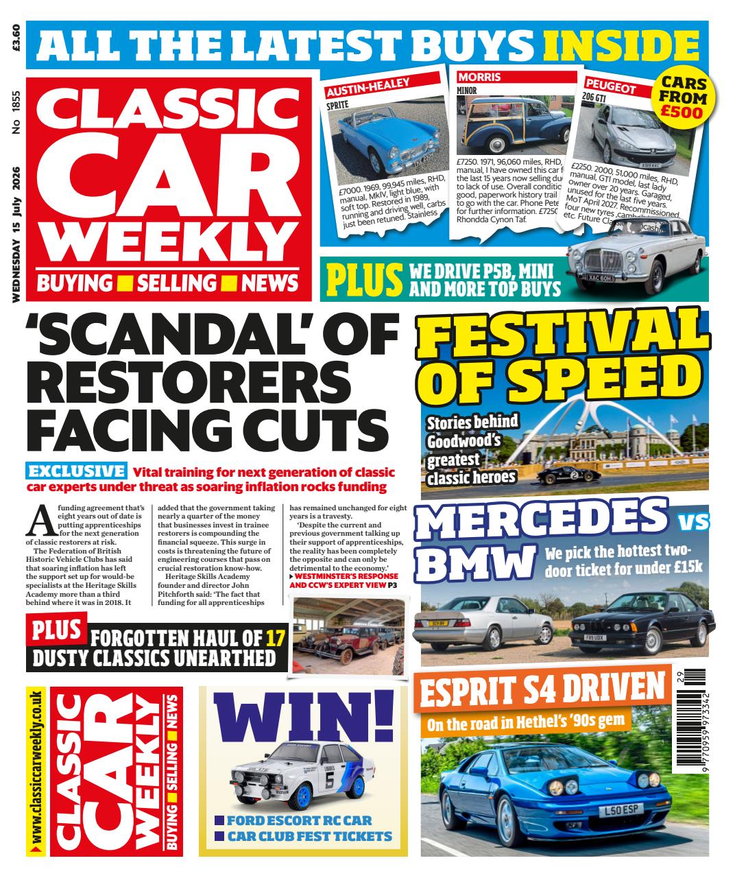 Classic Car Weekly Preview Pages