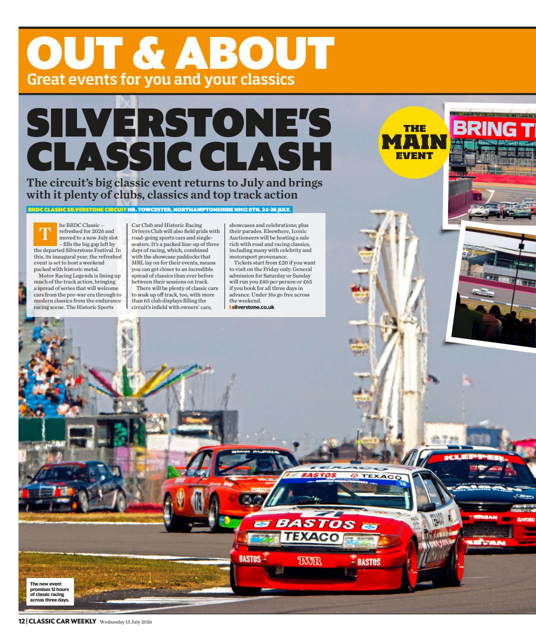 Classic Car Weekly Preview Pages
