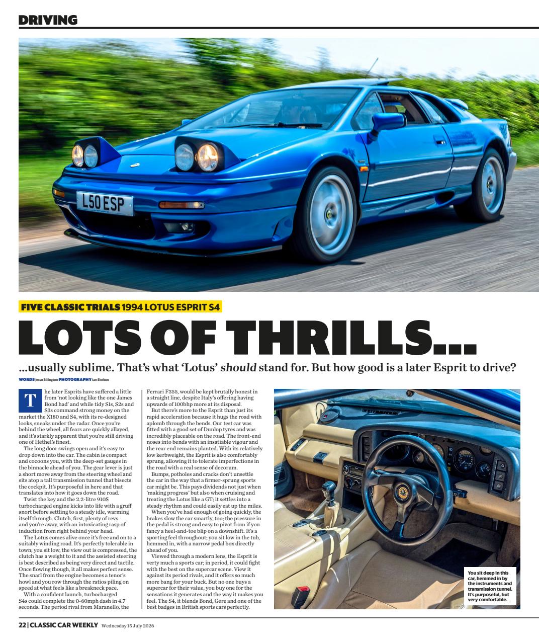 Classic Car Weekly Preview Pages
