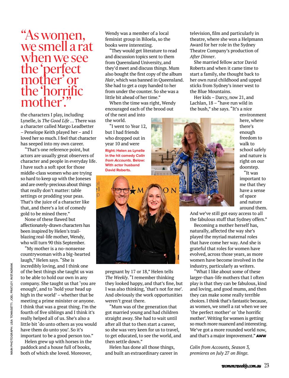 Australian Women's Weekly Preview Pages
