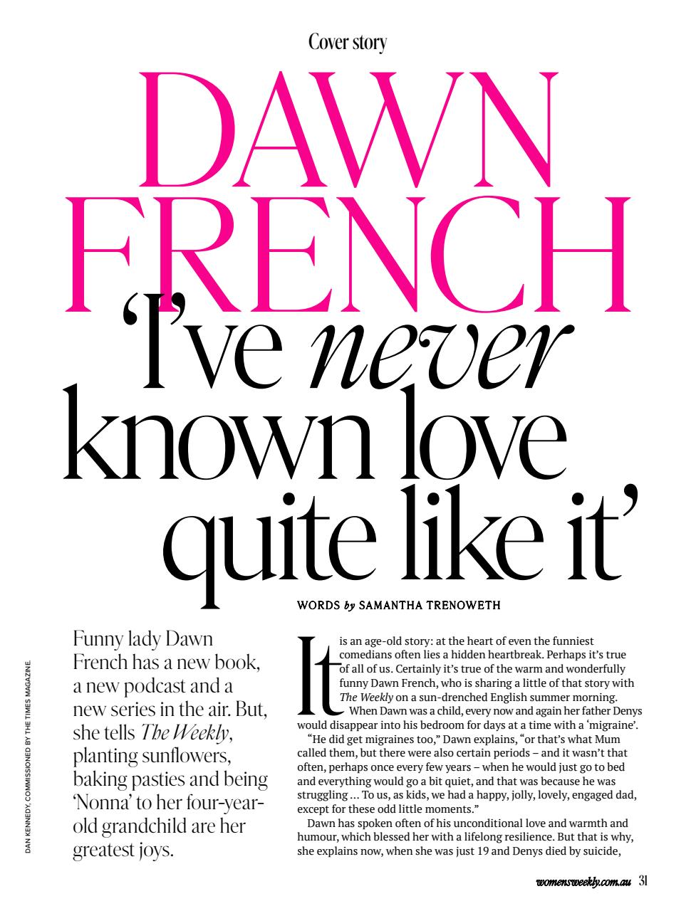 Australian Women's Weekly Preview Pages