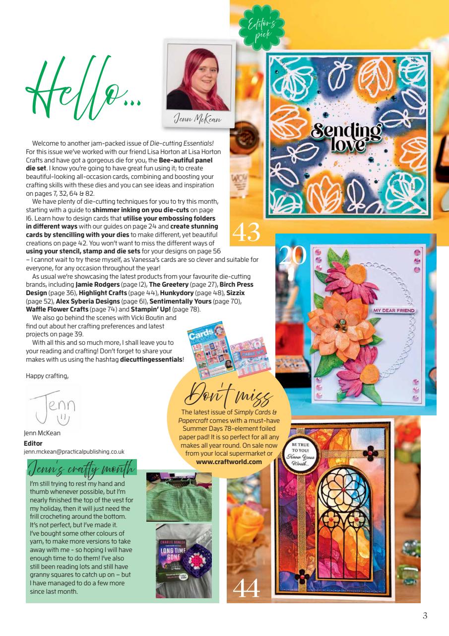 Die-Cutting Essentials Preview Pages