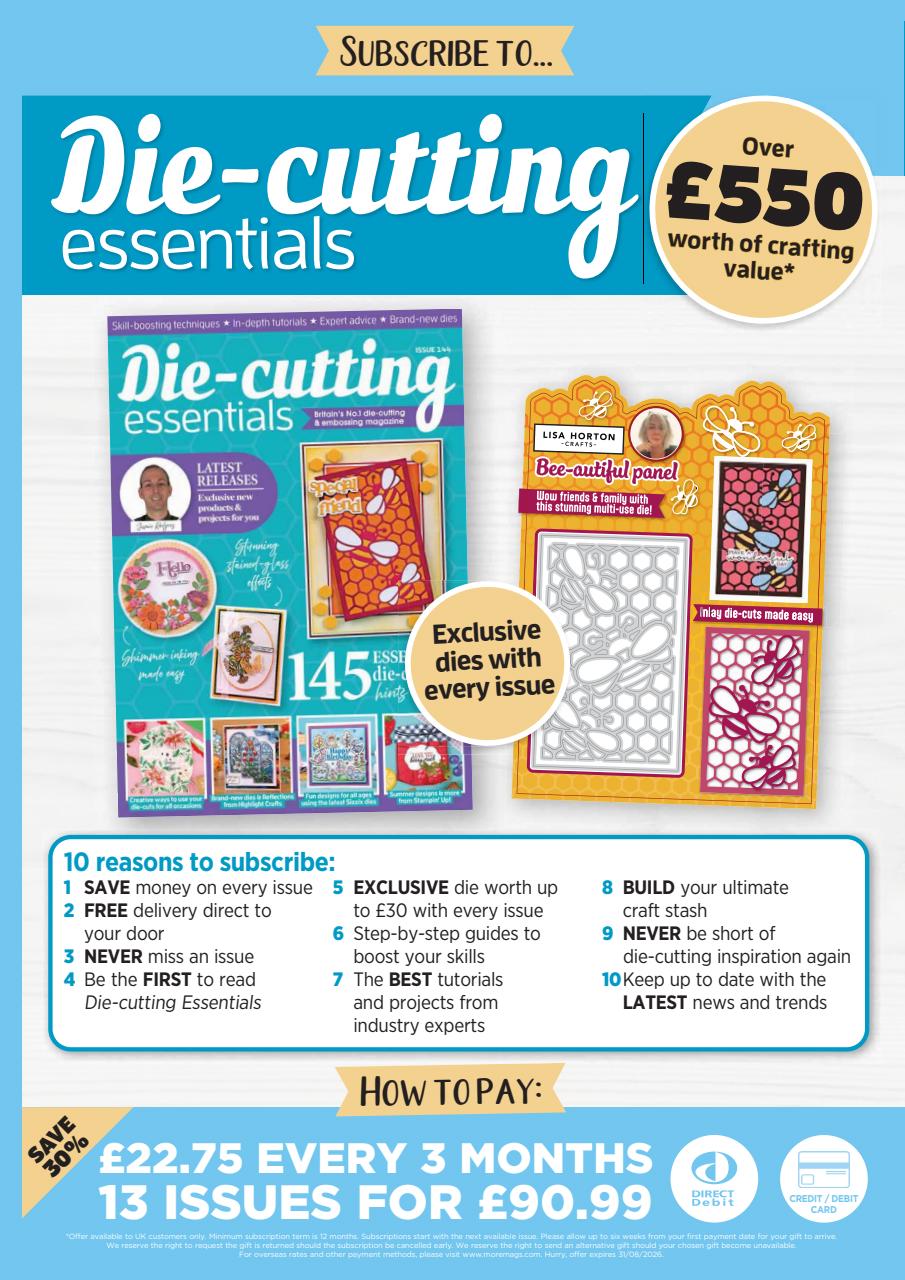 Die-Cutting Essentials Preview Pages