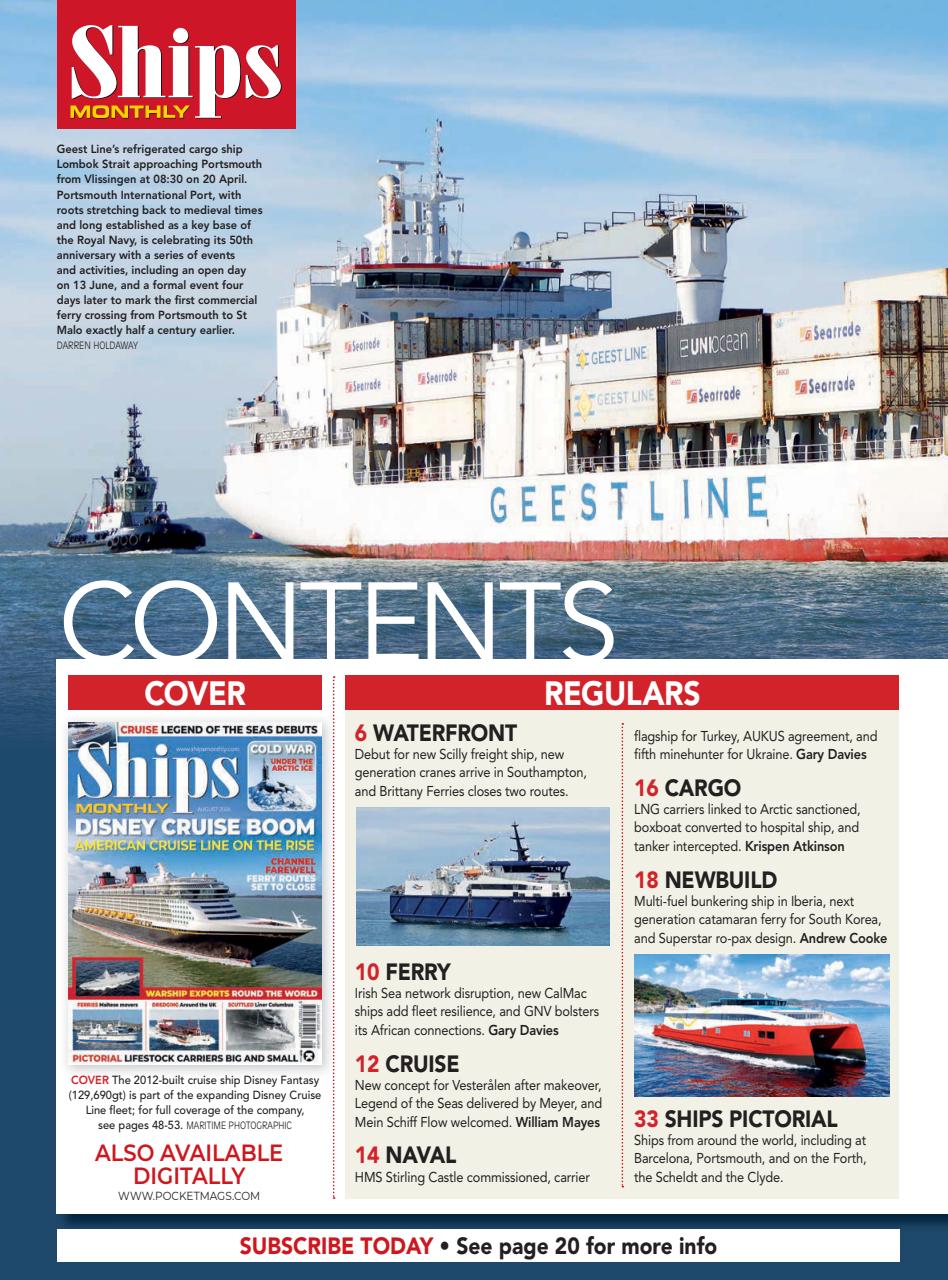 Ships Monthly Preview Pages