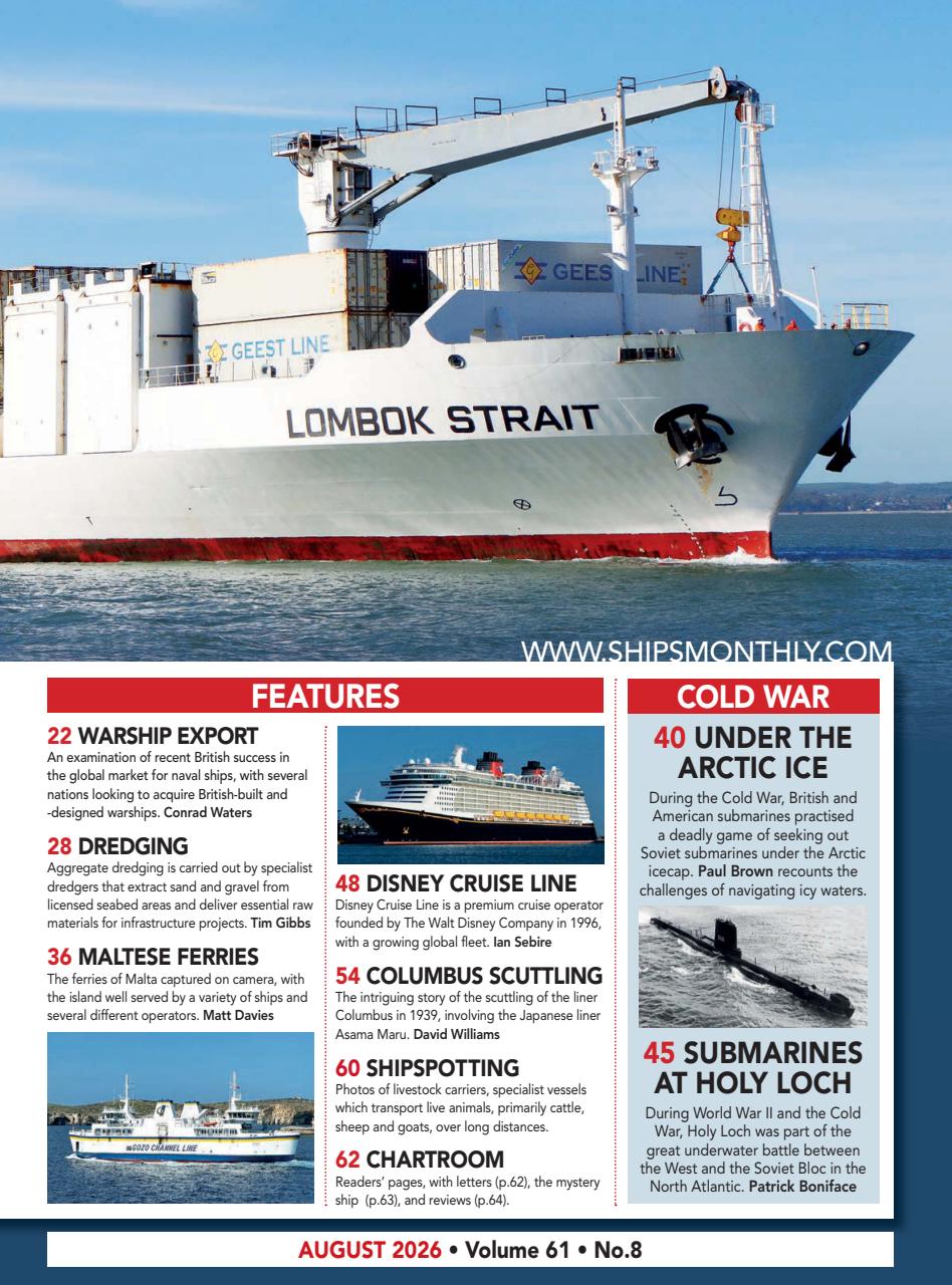 Ships Monthly Preview Pages