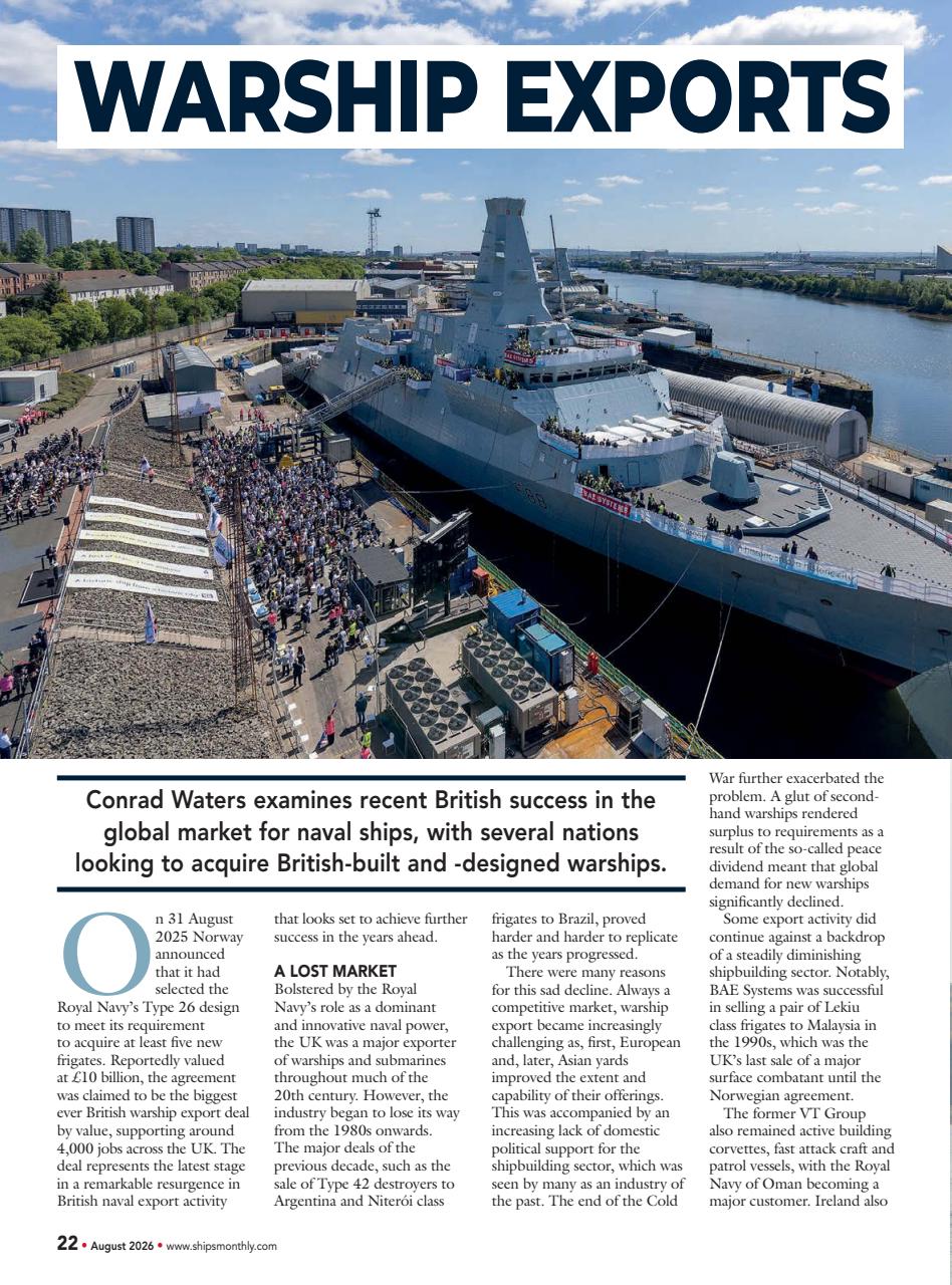 Ships Monthly Preview Pages