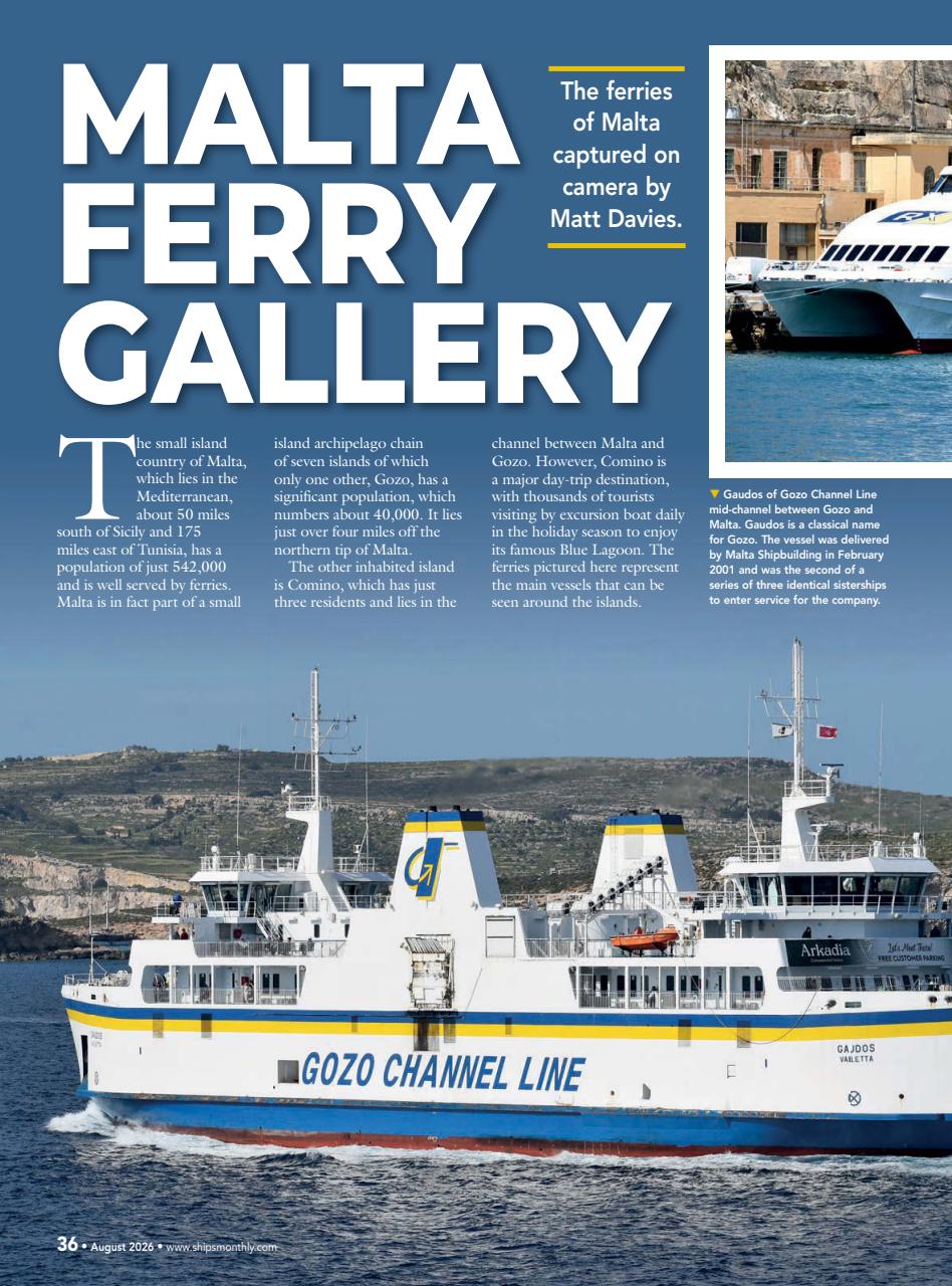 Ships Monthly Preview Pages