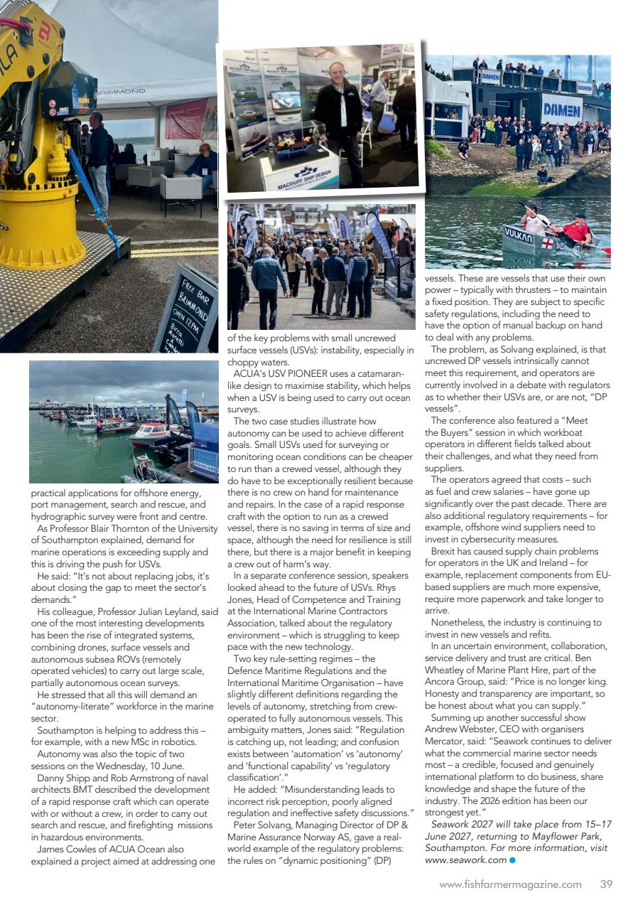 Fish Farmer Magazine Preview Pages
