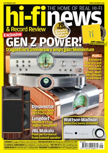 Hi-Fi News issue 