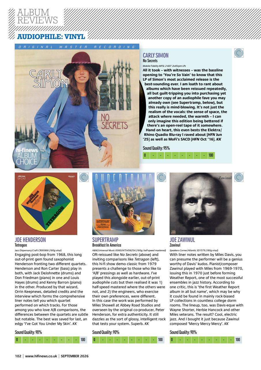 Hi-Fi News Preview Pages