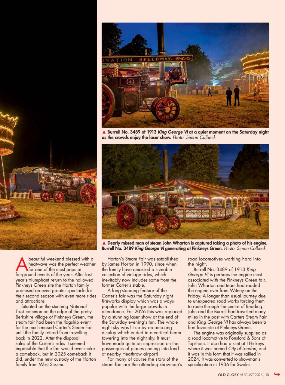 Old Glory Magazine Preview Pages