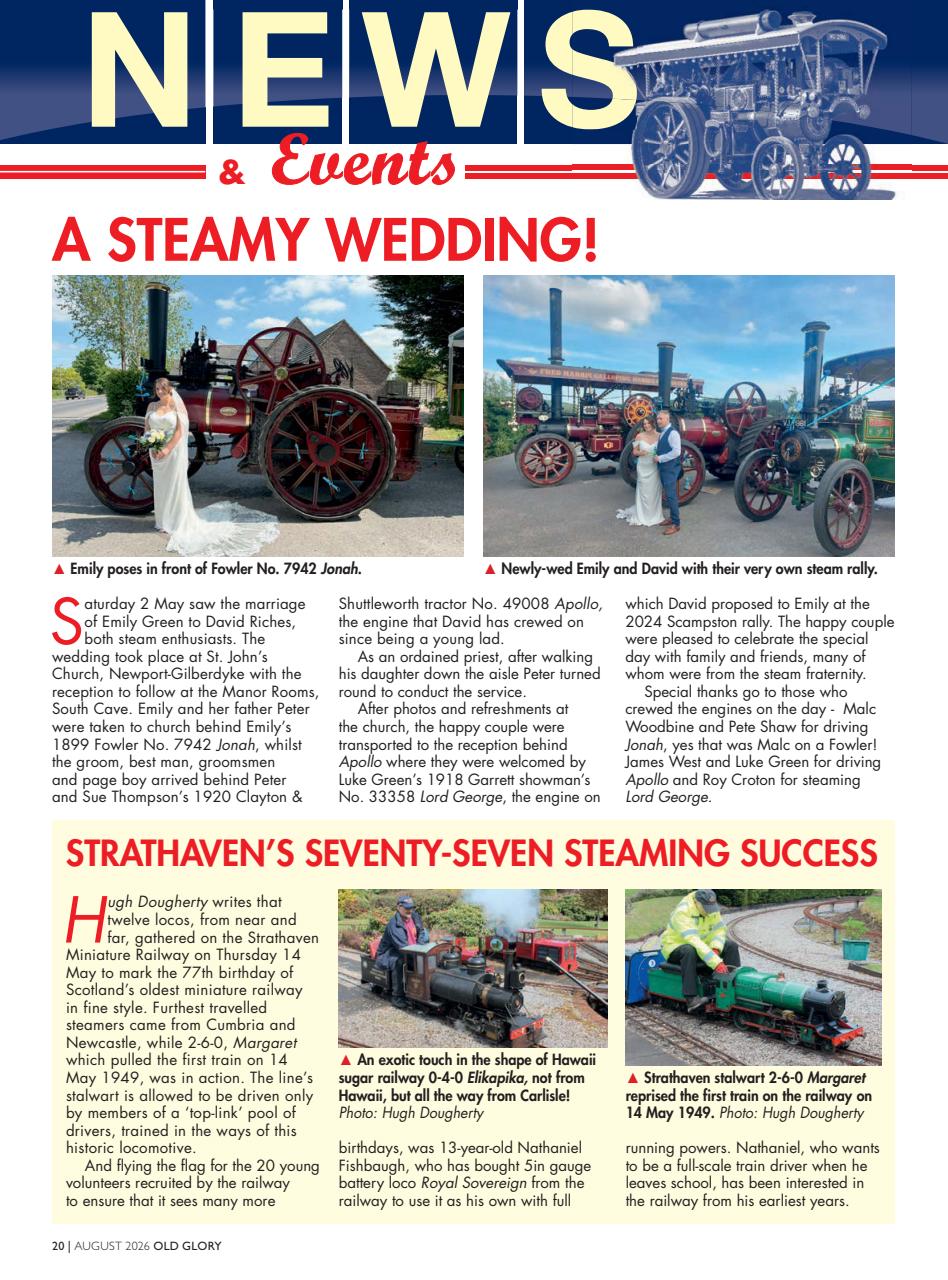Old Glory Magazine Preview Pages
