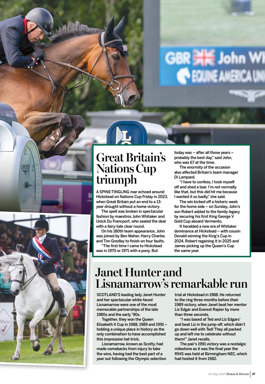 Horse & Hound Preview Pages