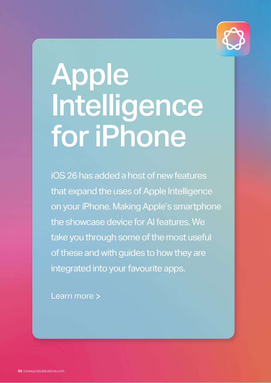 Apple Intelligence The Complete Manual Preview Pages