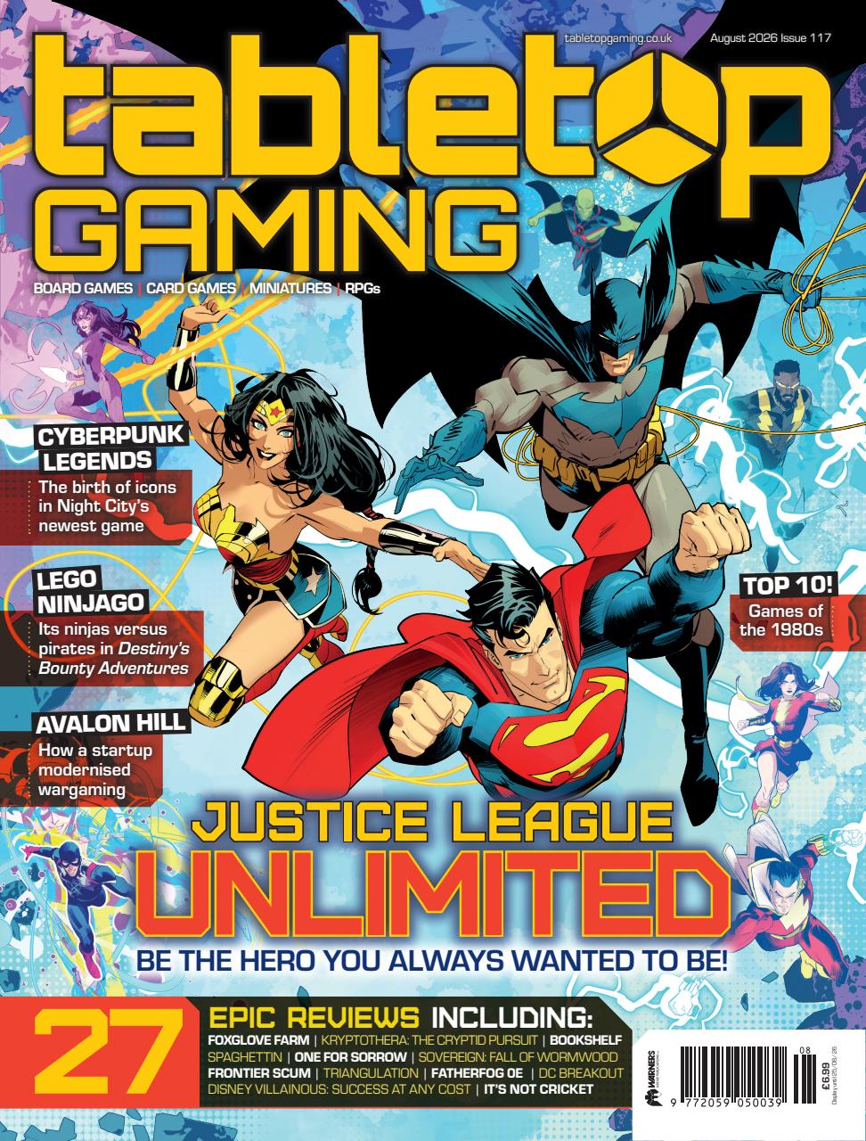 Tabletop Gaming Preview Pages