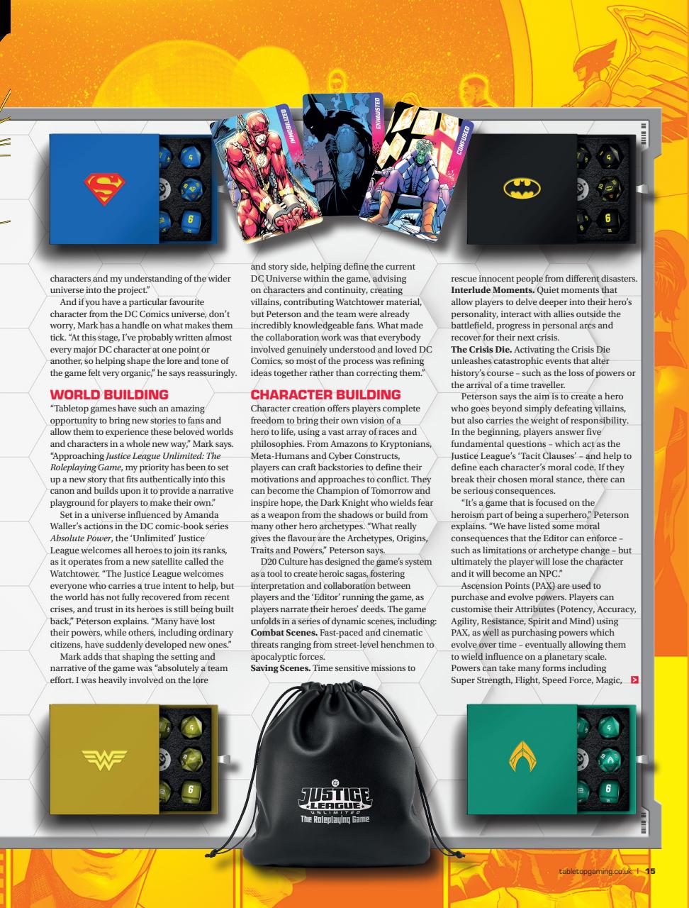 Tabletop Gaming Preview Pages
