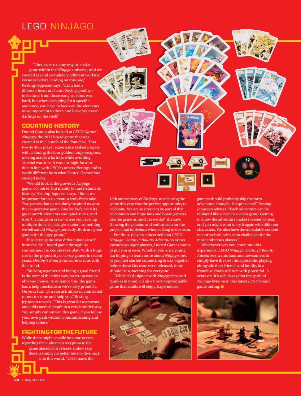 Tabletop Gaming Preview Pages