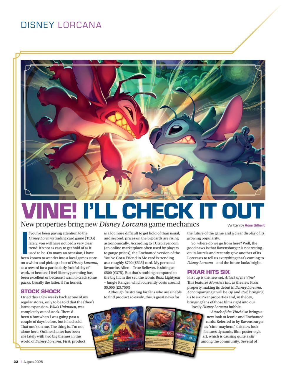 Tabletop Gaming Preview Pages