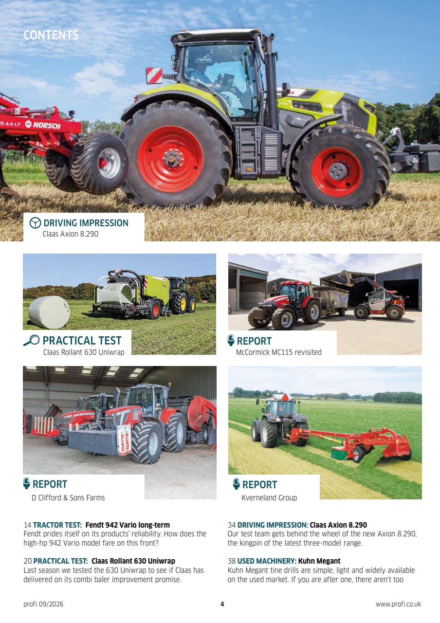 Profi International Preview Pages