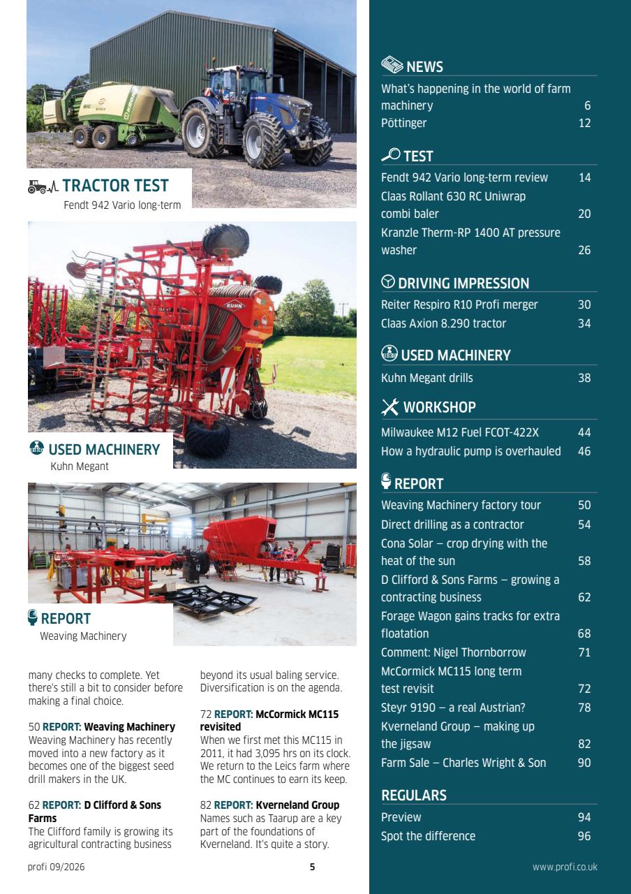Profi International Preview Pages