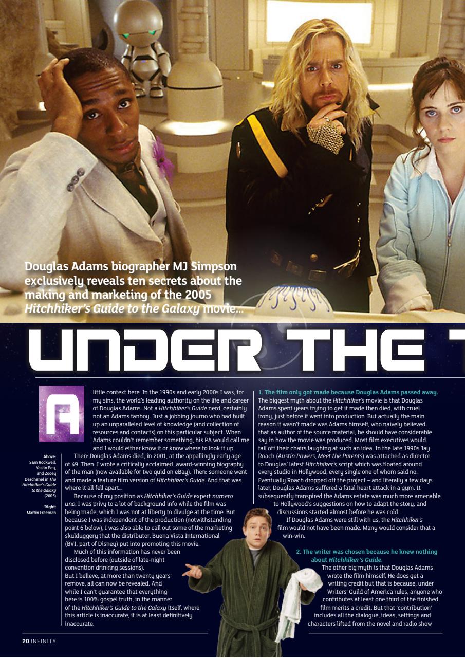 Infinity Magazine Preview Pages