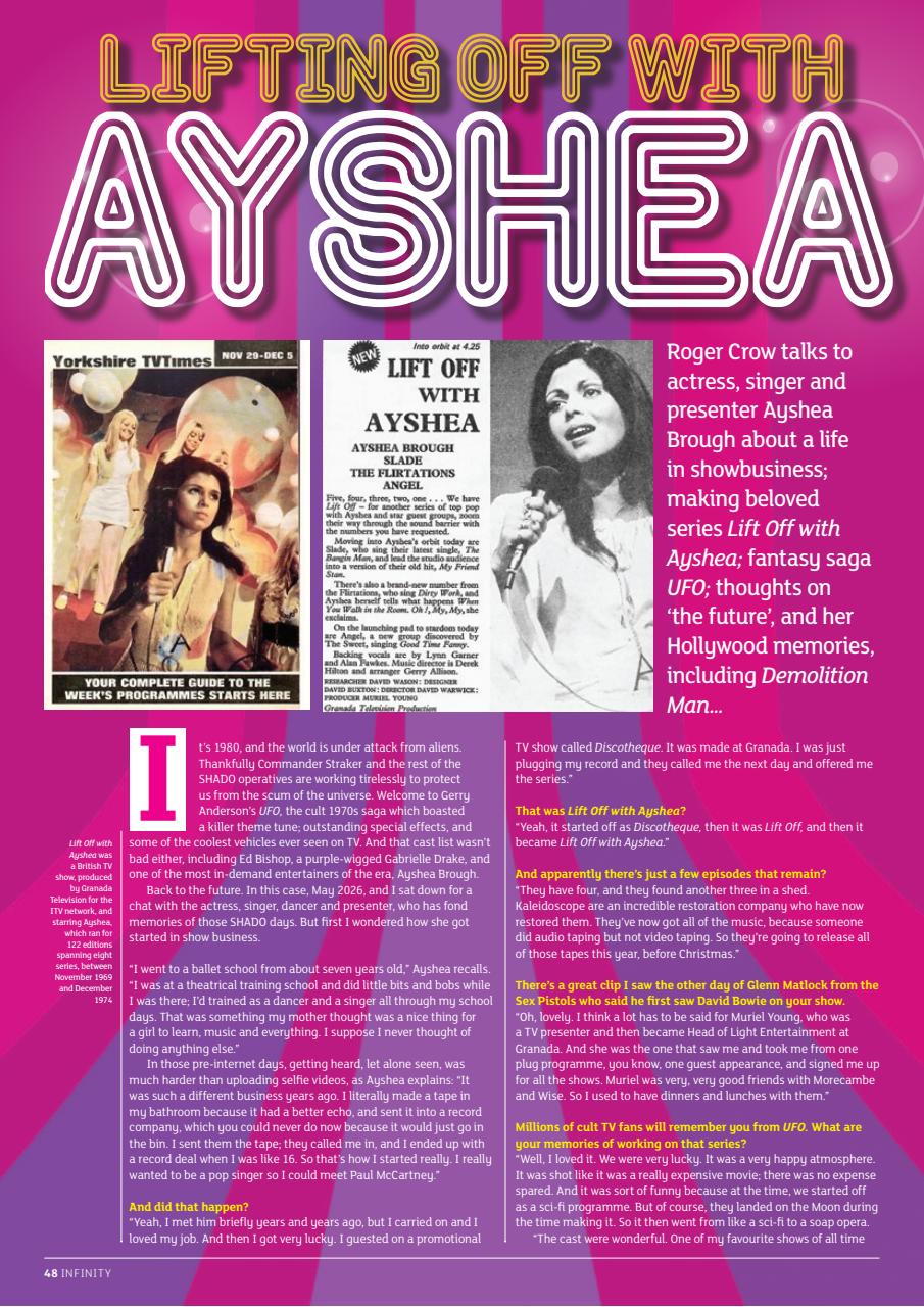 Infinity Magazine Preview Pages