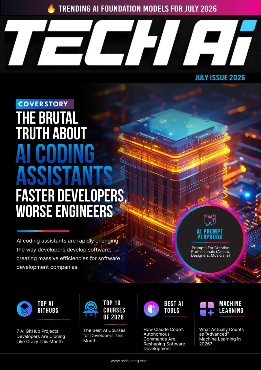Tech AI Magazine Preview Pages