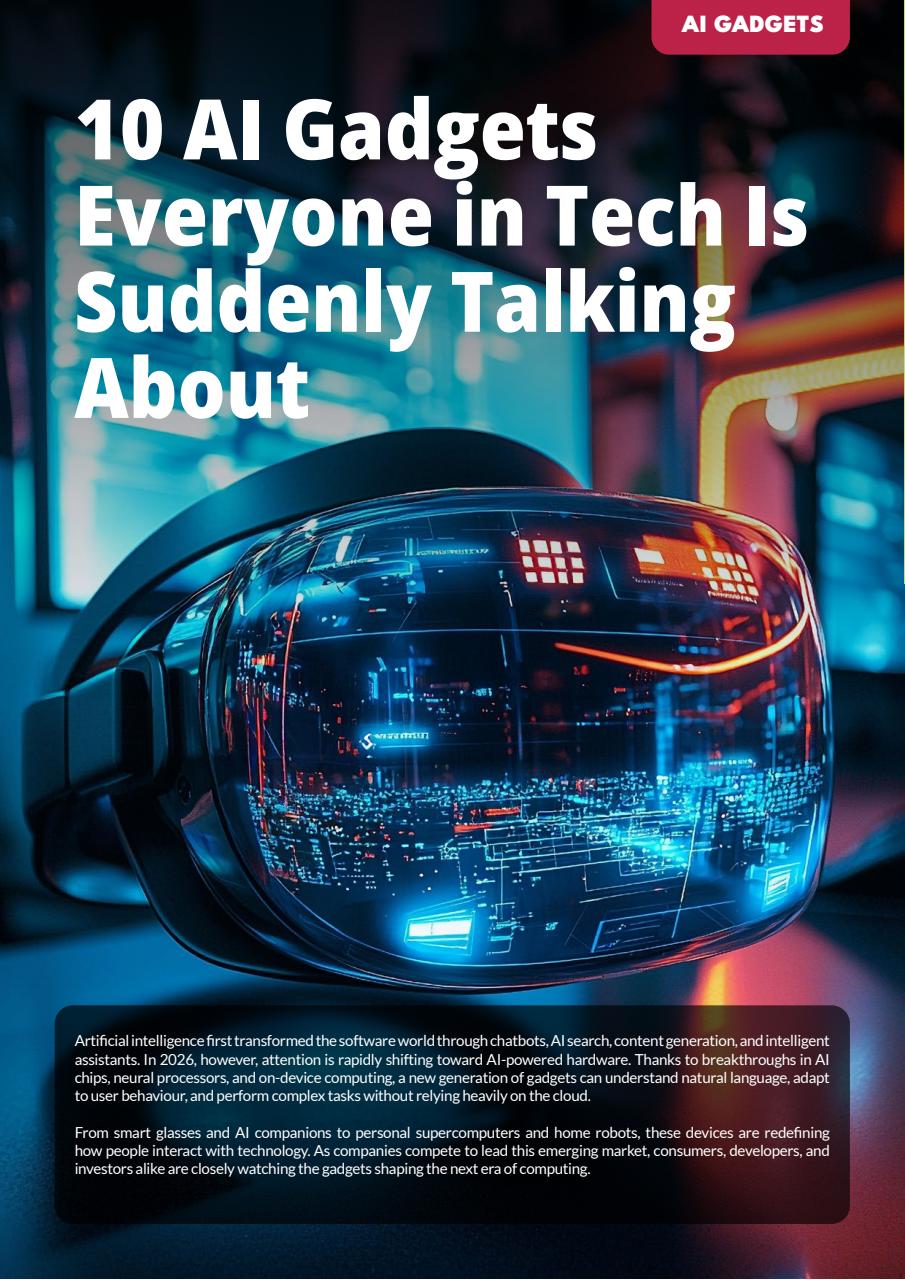 Tech AI Magazine Preview Pages