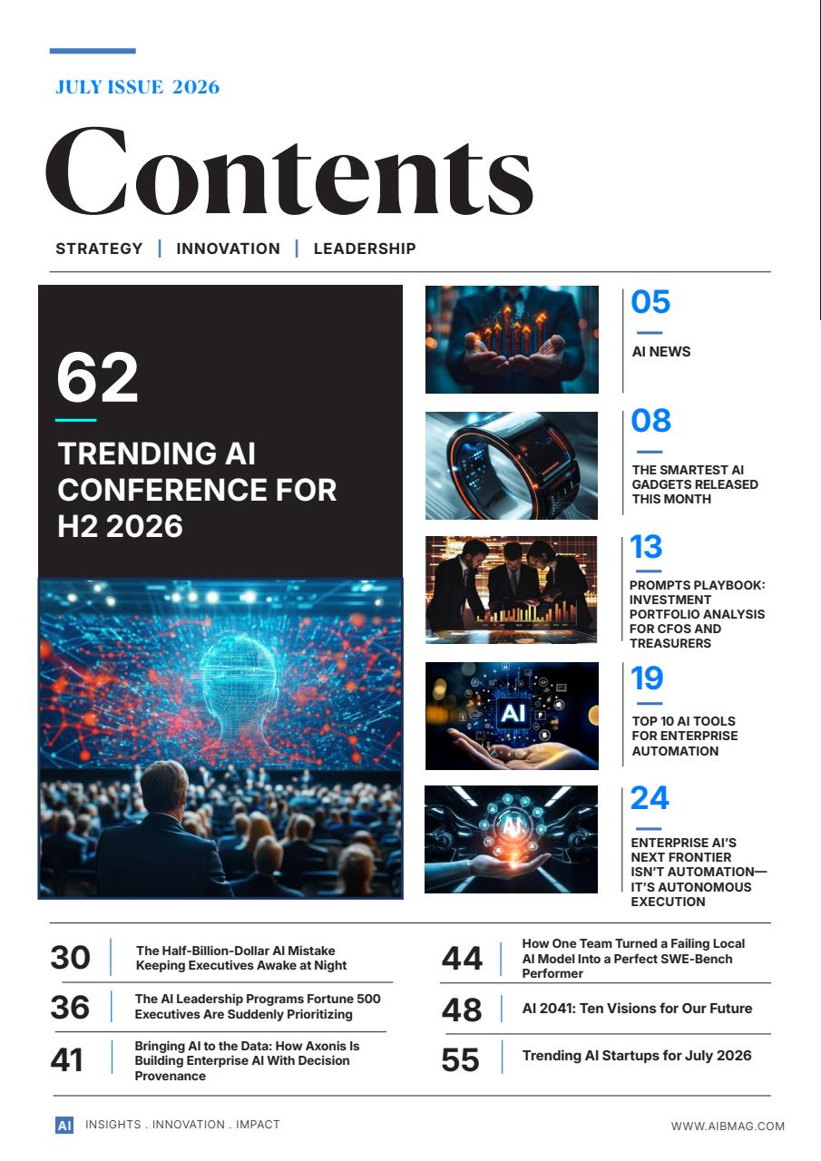 AI Business Magazine Preview Pages