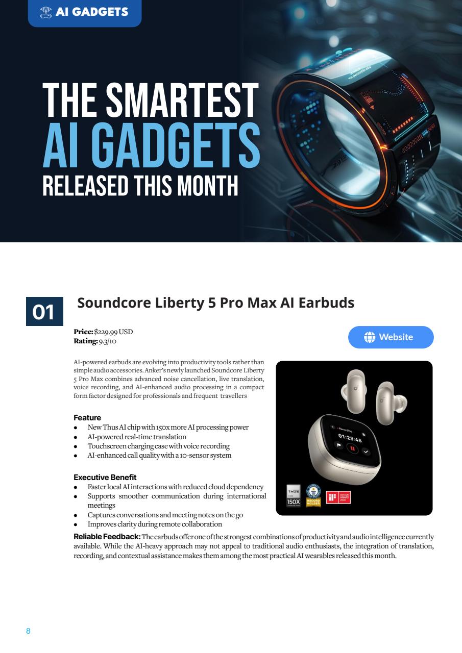 AI Business Magazine Preview Pages